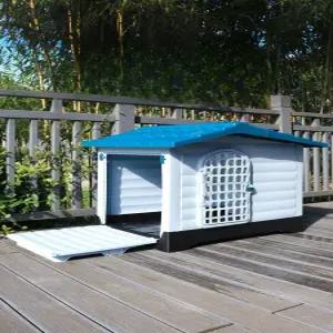 대형견집 하우스 견사 시골 옥외 대형 방수 케이지 난방