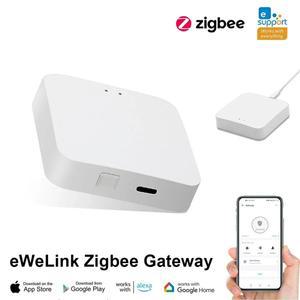 Zigbee 3.0 게이트웨이 허브 USB 스마트 홈 무선 브리지 Ewelink APP 원격 제어 자동화 장치는 Alexa Googl