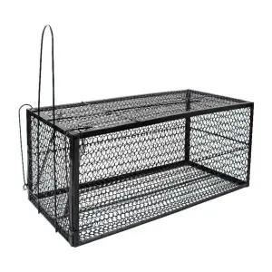 고양이트랩 동물 케이지 고정 구조 포획틀 들개 철창 포획망