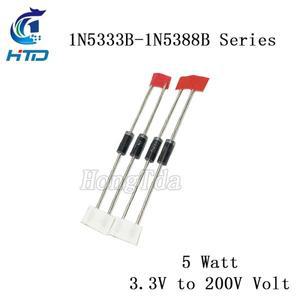 20개/몫 5W 제너 다이오드 CASE17 56V 60V 62V 68V 75V 82V 91V 100V 1N5370B~1N5388B