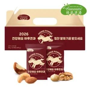 하루견과 26년 말의해한정판 건강해요하루견과 20입 선물세트