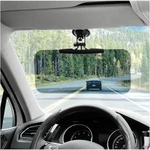 자동차용 글레어 프로텍션 선바이저 익스텐더 운전석 및 조수석 측면용 편광 180° 조절 가능한 바이저 선