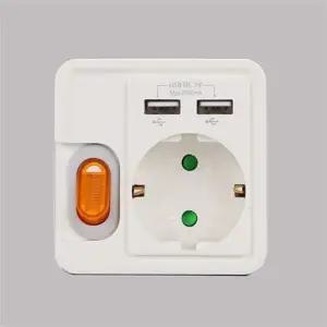 전기 용품 휴대용 다용도 멀티탭 1구 USB 충전 콘센트