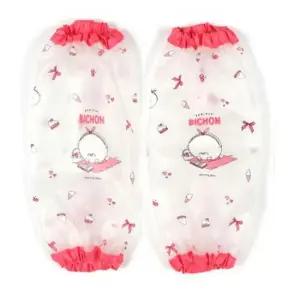 모닝글로리 뭉스패턴 투명 방수팔토시 (핑크)