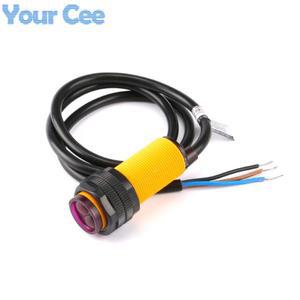 호환상품 IR 적외선 장애물 회피 광전 센서 E18-D80NK 근접 스위치 감지 범위 조절 가능 스마트 자동차 로