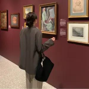 루타꽁몰 여성용 가을 긴팔 뒤 솔리드 코트 정장 자켓 HO3