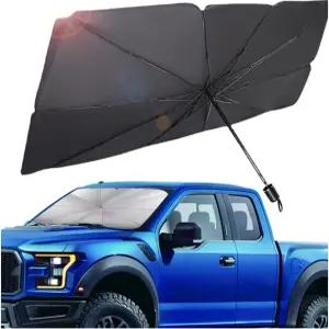 VAGURFO 자동차 선쉐이드 엄브렐러 업그레이드된 앞유리 커버 UV 반사 휴대용 유니버설 앞유리용 블록