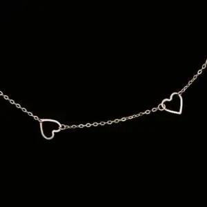 기본목걸이 Gold 금 체인 하트 목걸이 줄 기본형 14K