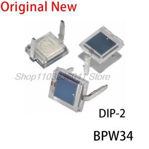 5개/몫 BPW34 DIP-2 포토 다이오드 실리콘 핀 적외선 수신기 튜브  원본