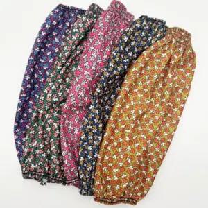 벨벳 꽃무늬 팔토시