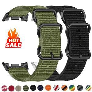 호환 갤럭시 호환 시계 8/8 클래식 스마트 액세서리 팔찌  2025 47mm 손목 밴드나일론 패브릭 스트랩
