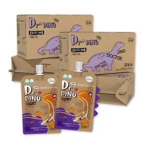 [오가닉디노]어린이 배도라지즙 닥터디노,100ml 80팩,(캡형)/분리배송