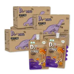 [오가닉디노]어린이 배도라지즙 닥터디노,100ml 100팩,(캡형)/분리배송