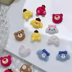 [에스에스_62]얼굴 모양 케릭터 파츠 네일스톤 2개입 9종