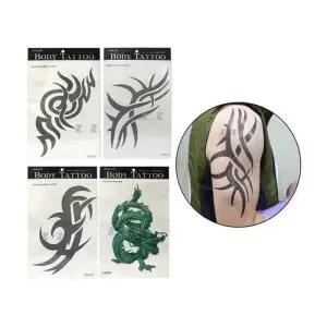 [에스에스_62]바디 타투 타투스티커 1p 지워지는 문신
