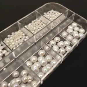 [에스에스_62]진주파츠 화이트펄 네일파츠 대용량 12가지