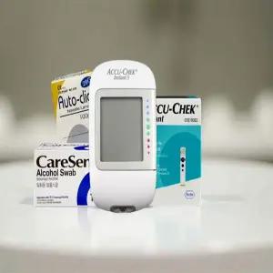 당화혈색소 혈당 측정기 검사기 당뇨 검사키트 식후 가정용 혈당기 시험지 솜 침