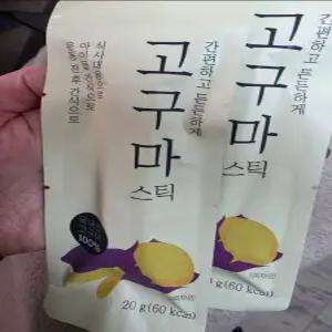 자연다움 간편하고 든든하게 고구마스틱 군고구마바 강민경고구마말랭이 아기간식 400g, 1개