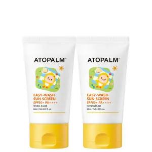 [아토팜] 이지 워시 선스크린 60mlx2개 (SPF50+ PA++++)