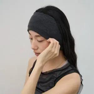 [신세계라이브쇼핑][옷자락] 여자 골지니트 와이드 무지 방송댄스복 헤어밴드