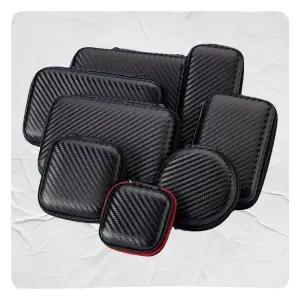 단단한 이어폰 소품 미니 액세서리 하드 보관 파우치