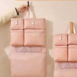 여행용 보스턴백 접이식 보조 가방 포켓 캐리어 파우치