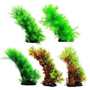 수족관용 모형장식 마블수초 대