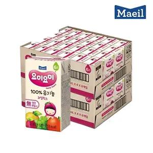 [매일유업]매일 NEW 요미요미 유기농주스 과일믹스 125ml 48팩