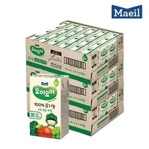 [매일유업]매일 NEW 요미요미 유기농주스 사과포도케일 125ml 72팩