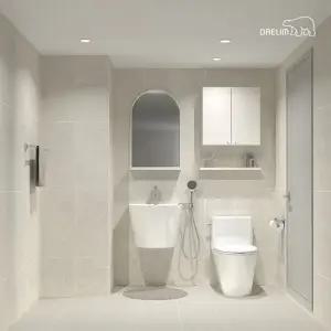 오트베이지 디자인장 소형욕실 리모델링