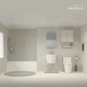 오트베이지 디자인장 거실욕실 리모델링