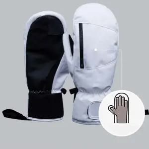 이시아르 따듯한 방수 보온 벙어리 장갑 방수벙어리장갑