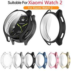 Xiaomi Watch 2 스마트 시계 용 전체 커버 보호 케이스, 액세서리 소프트 TPU 화면