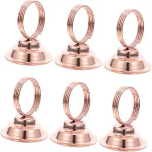 12월 웨딩 레스토랑 연회 번호 보유자를 위한 키하우스 6팩 언 테이블 카드 스탠드