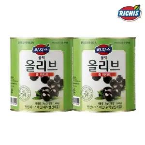 [신세계라이브쇼핑]리치스 블랙 올리브 홀 3kg x 2개