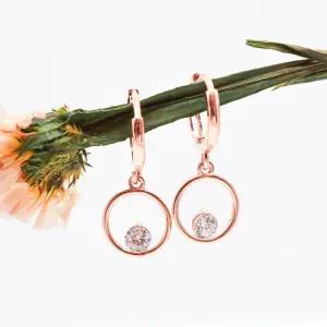 14k 서클 원터치 귀걸이 OPNIE2037-1