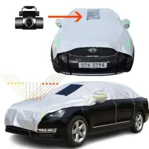 차량덮개차량덮개 하프 바디커버 실버 자동차커버 아반떼CN7 2호