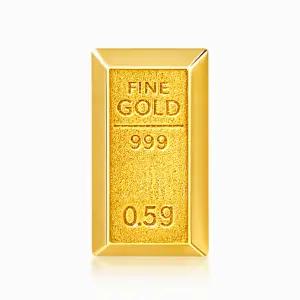 [한국금다이아몬드] 순금 미니 골드바 콩알금 24K 0.5g