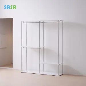 엘린 미드센츄리 1540 2단 헹거옷장