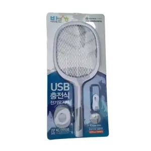 전기파리채 전자모기체 USB충전 모기채 파리채 생활용품 가정용품