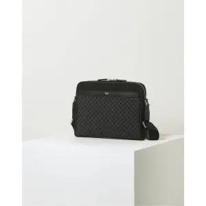 백화점 닥스 DAKS ACC 정품 [루이스 힐] 블랙 DD 패턴 나일론 크로스백 DBBA5E593 선물용