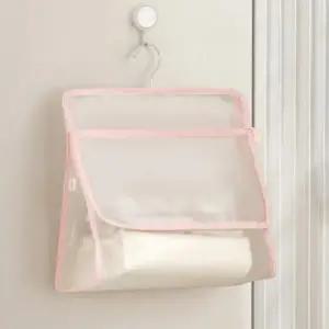 여행용 목욕 방수 파우치 고리 반투명 속옷 주머니 가방