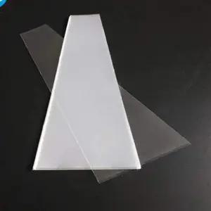 100개 투명 꽃 포장 봉투 플라스틱 꽃다발 소매 셀로판 장미 선물 발렌타인데이