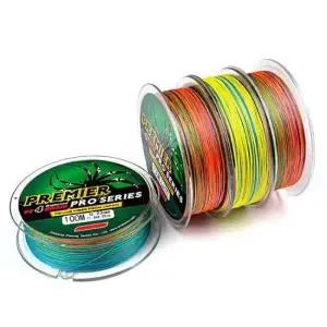 낚시합사줄 다이니마 오색합사줄 PE줄 우수한 강도 낚시줄 100m