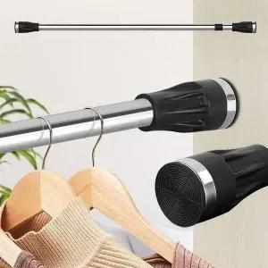 압축커튼봉 원형압축봉 못없이 280 무타공 고정 설치 압축봉옷걸이