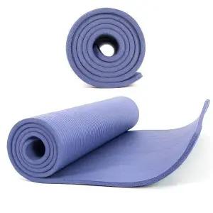 두꺼운 NBR 홈트 헬스 운동 스트레칭 요가 매트 10mm 헬스장