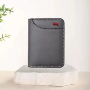 남성 무지 지갑 슬림 카드 보관 미니 포켓 반지갑