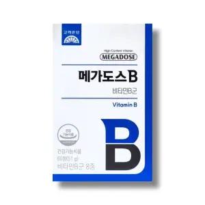 고려은단 메가도스B 비타민B군 850mg 60정 1박스 /wb