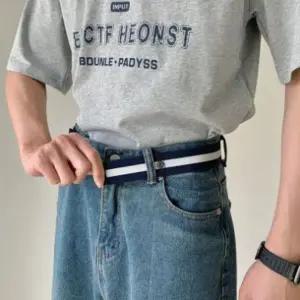 노버클 프리밸트 버클없는 허리띠 청바지 교복