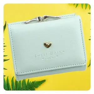 파스텔 여학생반지갑 여학생 여자 하트 중학생 지갑